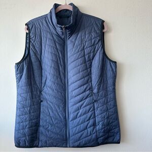 Schoffel Blue Quilted Double sided vest with synthetic filling